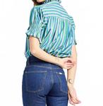 Марни Блуза с пуговицами в полоску Приман MILLE, Printemps Stripe - фото 2