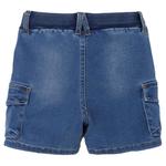 Джинсовые шорты Name It Ben Baggy Fit, синий - фото 4