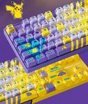 Игровая клавиатура Cherry Xtrfy MX8.2 PRO HYBRID Pokemon Edition, английская раскладка, желтый/фиолетовый - фото 4