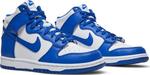 Кроссовки Nike Dunk High GS 'Game Royal', белый - фото 9