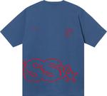 Футболка Stussy International Tribe Tee 'Midnight', синий - фото 3