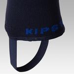 Женские/мужские футбольные носки с бриджем - F500 белый KIPSTA, белый/светло-серый - фото 4