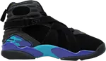 Кроссовки Air Jordan 8 Retro GS Aqua 2007, черный - фото
