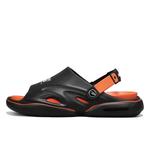 Шлепанцы мужские Deerway, черный/оранжевый - фото 2