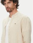 Рубашка обычного кроя DM0DM20893 Tommy Jeans, бежевый - фото 4