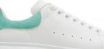 Кроссовки Alexander McQueen Oversized Sneaker White Teal, белый - фото 2