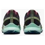Кроссовки Nike React Pegasus Trail 4, черный/зеленый - фото 5