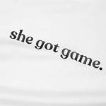 Футболка She Got Game Statement – Германия Kickz, белый - фото 3