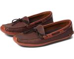 Слипперы Bison Double Sole Slipper Leather Lined L.L.Bean, изюм - фото 3