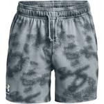 Шорты ua rival terry 6in short Under Armour, синий - фото