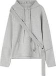 Худи Off-White Easybreezy Band Knit Hoodie 'Medium Grey', серый - фото 2