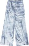 Брюки Balmain Statue Printed Loose Denim Pants Blue/Gris, синий - фото 2