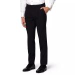 Мужской костюм приталенного кроя OppoSuits, черный - фото 2