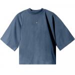 Футболка Yeezy Gap Engineered by Balenciaga Logo, синий - фото