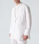 Хлопковая рубашка Undercover, белый - фото 3