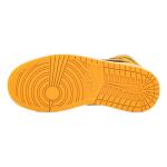 Кроссовки Nike Air Jordan Wmns Air 1 Mid, черный/темно-желтый - фото 7