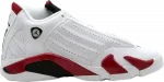 Кроссовки Air Jordan 14 Retro GS Candy Cane 2006, белый - фото