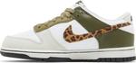 Кроссовки Nike Dunk Low GS 'Leopard', белый - фото 4
