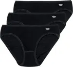 Мини-брифы Speidel (3 шт. в упаковке) с маленькой надписью-логотипом, черный - фото