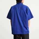 Рабочая рубашка с логотипом Wtaps, синий - фото 3