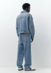 Свободные джинсы Pull&Bear, Blue Denim - фото 3