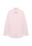 Блуза Mango Button-down blouse, Light Pink - фото 6