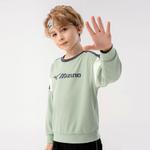 Детский свитшот Mizuno, зеленый - фото 11