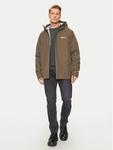 Дождевик стандартного кроя Jack Wolfskin, коричневый - фото 2