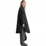 TOTEME Стеганое пальто-кокон, Black - фото 6