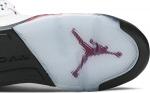 Кроссовки Air Jordan 5 Retro GS Fire Red 2020, белый - фото 5