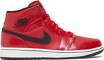 Кроссовки Air Jordan 1 Retro Mid Gym Red, красный - фото