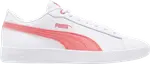 Кроссовки Puma Wmns Smash V2 Shell Pink, белый - фото