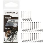Рыболовный крючок SN Крючок вязаный никелированный CAPERLAN - фото 2