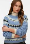 Джемпер Vero Moda PULLOVER AWTILLIE, Stonewash/Light Blue - фото