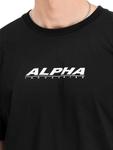 Футболка ALPHA INDUSTRIES Rubber, Black - фото 6