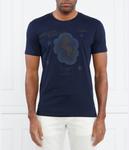 Футболка мужская Aeronautica Militare хлопковая с принтом, синий - фото