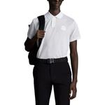 Белая поло Moncler мужская - фото 3