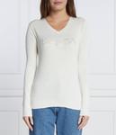 Свитер Slim fit Guess Jeans, бежевый - фото