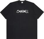 Футболка Supreme Handstyle Tee 'Black', черный - фото 2
