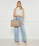 Сумка шоппер Twin-Set текстильная, мультиколор - фото 3