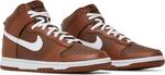 Кроссовки Nike Dunk High 'Chocolate', коричневый - фото 9