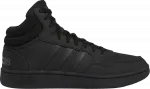 Кроссовки Adidas Hoops 3.0 Mid 'Black Grey', черный - фото 2