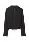 Блуза Stradivarius Blouse, Black - фото 6