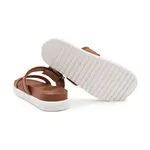 Кожаные тапочки Colby Michael Kors, коричневый - фото 4