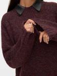VERO MODA Свитер 'VMIngrid' в цвете Wine Red - фото 5