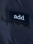 Стёганое пальто на молнии Add, синий - фото 5