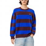 LACOSTE Джемпер мужской в синюю полоску - фото 3