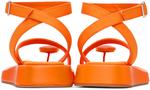 Оранжевые сандалии Rosie 18 GIA/RHW GIABORGHINI - фото 2