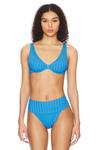 Росси халтер бикини топ Vitamin A, синий - фото