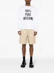 Толстовка с логотипом Moschino, белый - фото 2